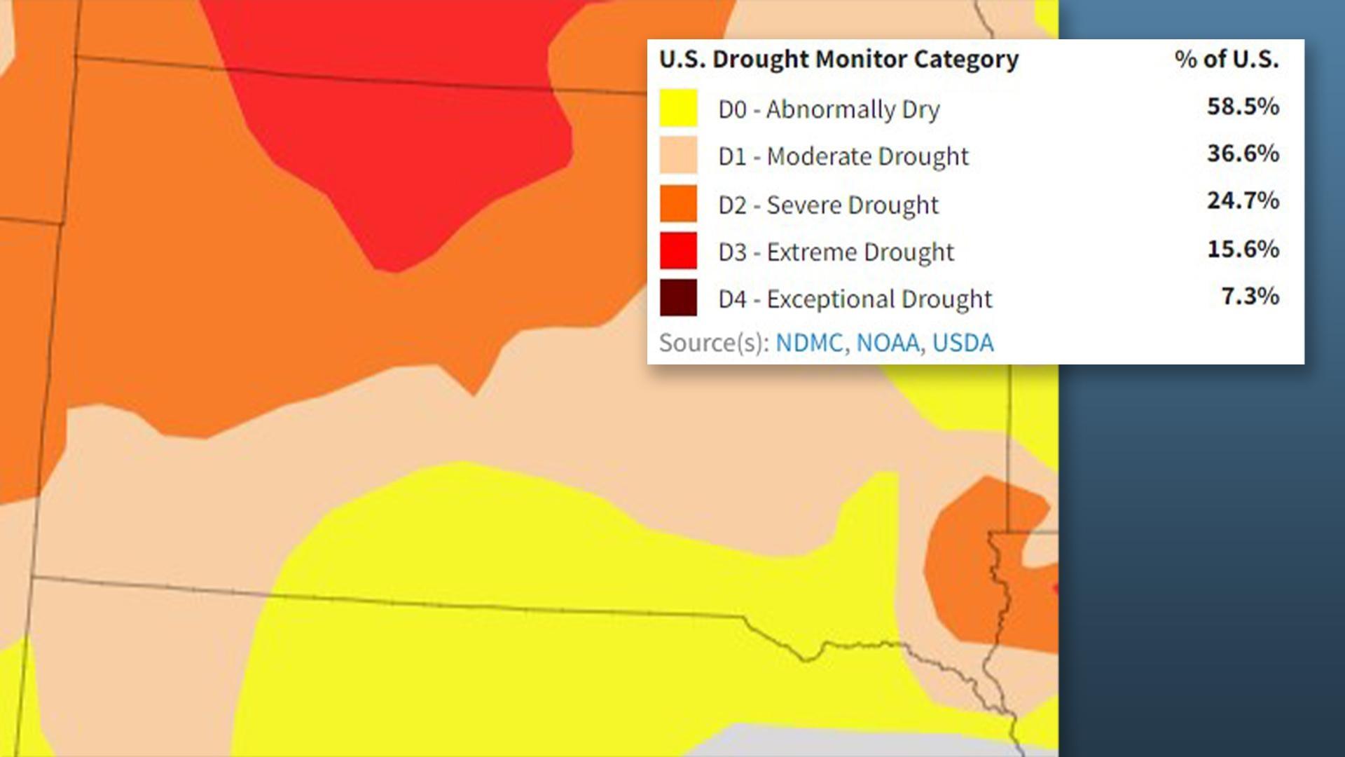 Drought Conditions Expand, Increasing Fire Concerns In Western South Dakota